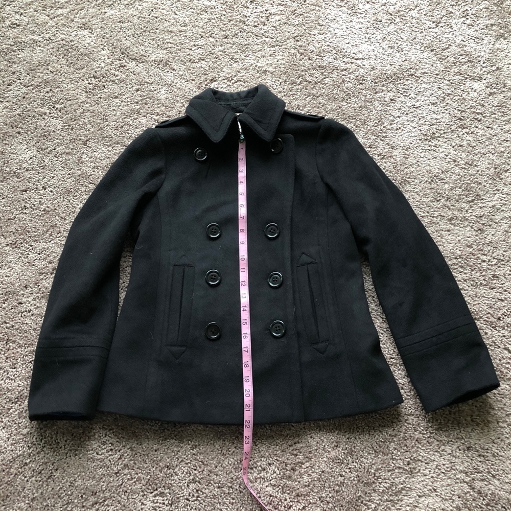 J.Crew Wool Double Breasted Peacoat Size Small - Picture 7 of 7
